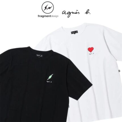 Fragment Design x Agnes T- Shirt in front side